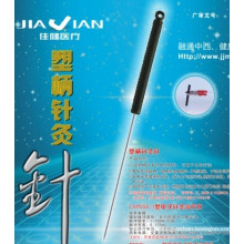 Acupuncture Needle with Conductive Handle